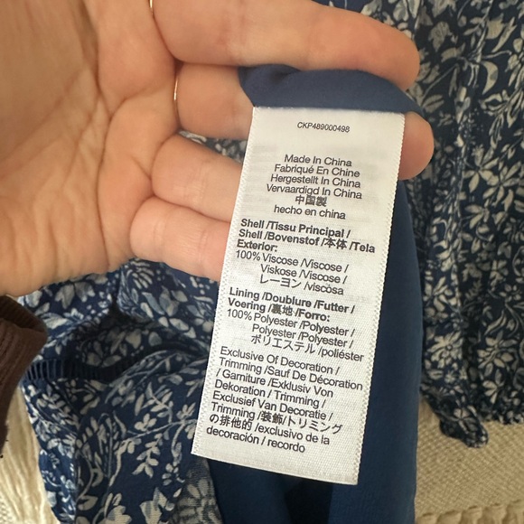 Madewell Tie-Waist Tiered Mini Dress - Picture 4 of 10